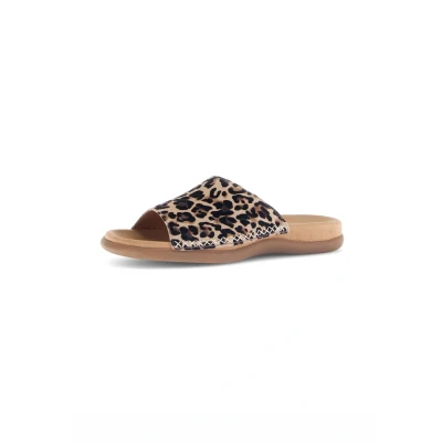 Abbildung von Gabor Pantolette flach, Damen, Größe: 42, Natur Schuhe