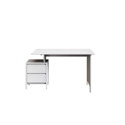 Abbildung von Home affaire Schreibtisch &quot;Luven, Computertisch,&quot;, zertifiziertes Massivholz, mit 2 Schubkasten, Breite 120 cm