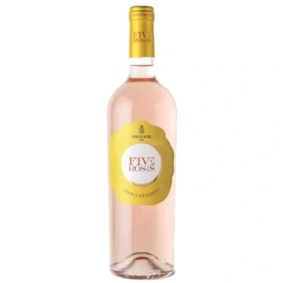 Abbildung von Leone de Castris Five Roses Rosato del Salento IGT 2022 (1 x 0,75l) 2.)