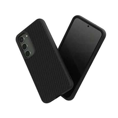 Abbildung von RhinoShield Case kompatibel mit [Galaxy S23] SolidSuit Stoßdämpfende &amp; schlanke Schutzhülle Premium Finish 3.5 Meter Fallschutz Karbonfaser Textur