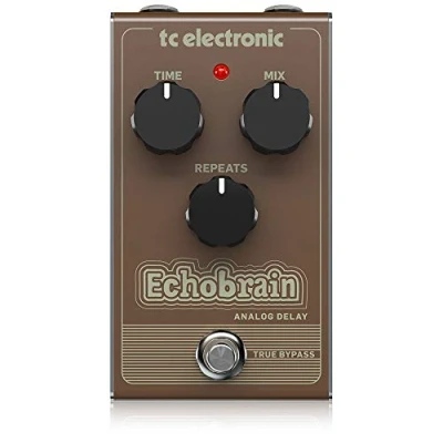 Abbildung von TC Electronic ECHOBRAIN ANALOG DELAY Verzögerungspedal im Vintage Stil mit vollständig analoger Bucket Brigade Schaltung
