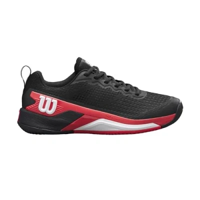 Abbildung von Wilson RUSH PRO Multicourt Tennisschuh, Herren, Größe: 44,5, Black rd wh Schuhe