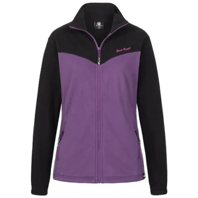 Abbildung von Rock Creek Damen Fleecejacke warm Übergangsjacke Windbreaker Fleece Jacken Outdoorjacke Stehkragen Damenjacke Teddyfleece Sweatjacke Pullover D 501 Violett XS