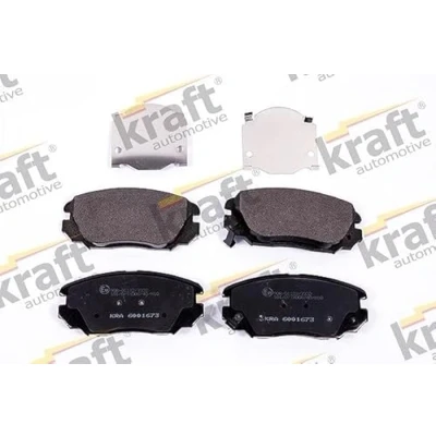 Abbildung von Bremsbelagsatz, Scheibenbremse KRAFT AUTOMOTIVE 6001673