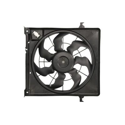 Abbildung von THERMOTEC D80507TT Lüfter 420 12 192 mit Kühlerlüfterrahmen (Zarge) HYUNDAI: i30 I Schrägheck, Kombi, KIA: cee‘d Kombi
