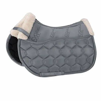 Abbildung von Eskadron Schabracke Glossy Evo Wool Dressur Ashblue Warmblut