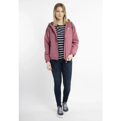 Abbildung von Schmuddelwedda Regenjacke Damen Himbeerpink Melange