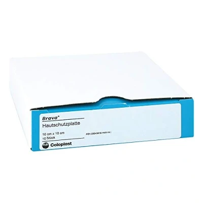 Abbildung von Brava Hautschutzplatten 10x10 cm