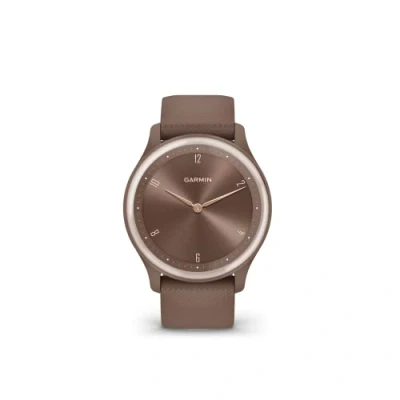 Abbildung von Garmin Unisex Erwachsene VIVOMOVE Sport Smartwatch, Mokka/Perlgold, One Size (Generalüberholt)