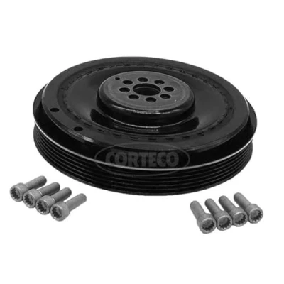Abbildung von CORTECO 49107564 Riemenscheibensatz, Kurbelwelle AUDI: A5 B8 Sportback, A4 Allroad, Q7, VOLKSWAGEN: Phaeton