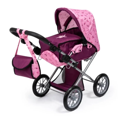 Abbildung von Bayer Design City Star Puppenwagen, Pflaume