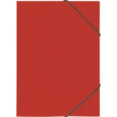 Abbildung von 10 x Brunnen Ringbuch Fact! plus A4 Pressspankarton 15mm 2 Ringe rot G