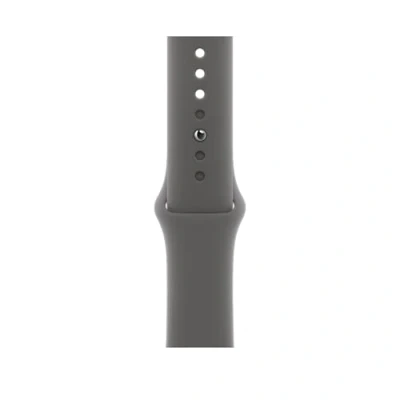 Abbildung von Apple Watch Band Sportarmband 46 mm Steingrau S/M