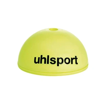 Abbildung von uhlsport Unisex Erwachsene STANDFUß zum Aufstellen von Sprungstangen, Fluo gelb, Einheitsgröße