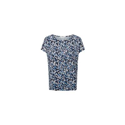 Abbildung von s.Oliver Tshirt print, Damen, Größe: 40, Hellblau mehrfarbig