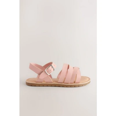 Abbildung von Next Riemensandalette für Kinder, Größe: 30, Pink Pu