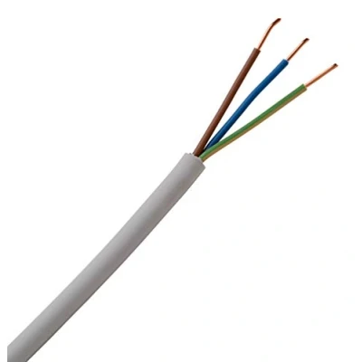 Abbildung von Kopp 150805849 Mantelleitung NYM J 3 G 1,50 mm² Grau 5 m