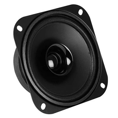 Abbildung von BOSS BRS40 quadratisch 50 W Auto Lautsprecher KFZ (50 W, 25 4 Ohm, Polypropylen, 100 18 HZ, 4,44 cm)