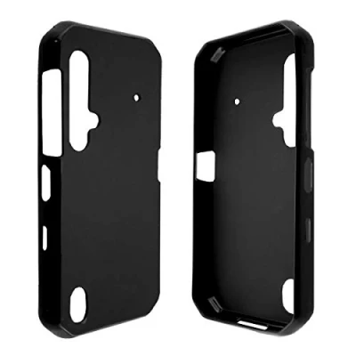 Abbildung von caseroxx TPU Hülle kompatibel mit Blackview BV9900 / Pro/E, Handy Tasche (TPU in schwarz)