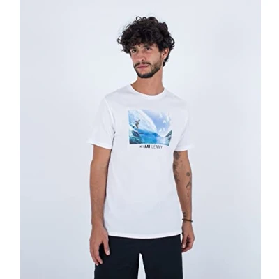 Abbildung von Hurley Herren Evd Kai Lenny S/S Tshirt, weiß, M