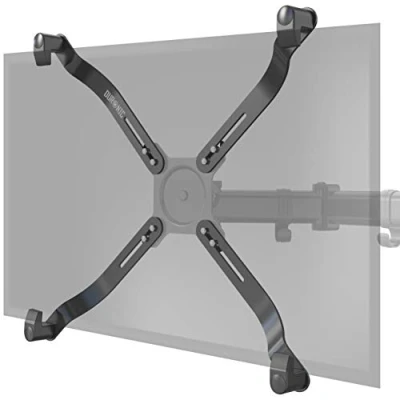 Abbildung von Duronic DMAD1NV VESA Adapter Für PC Monitore ohne Zubehör Kompatibel mit Allen Monitoren bis 27 Zoll