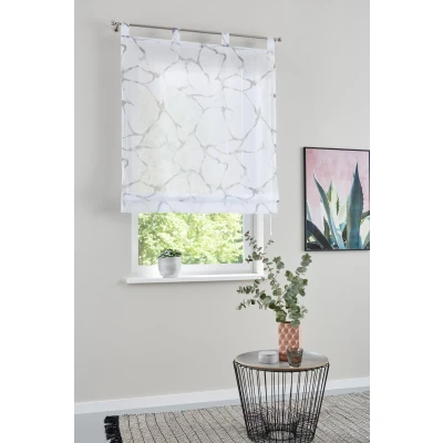 Abbildung von my home Raffrollo &quot;Fulda&quot;, mit Schlaufen, Transparent, Voile, Polyester