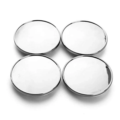 Abbildung von RhinoTuning 4 Stück Radnabenkappen für Nabendeckel OD 69,5mm ID 50,3mm, Chrom Radnabenabdeckung Geeignet 2000 2011 Focus Rad, 2M51 1000 AA 2M5Z 1130 AB Felgendeckel