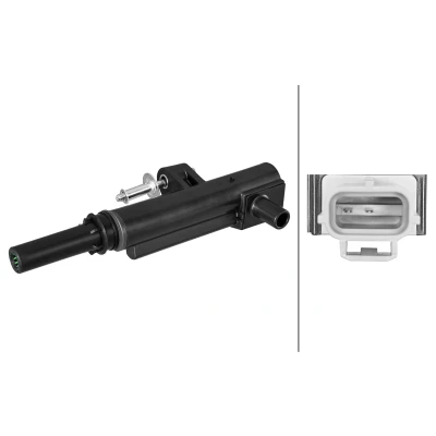 Abbildung von HELLA 5DA 358 102 911 Zündspule 2 polig Kerzenschachtzündspule JEEP: Cherokee IV, DODGE: Nitro SUV