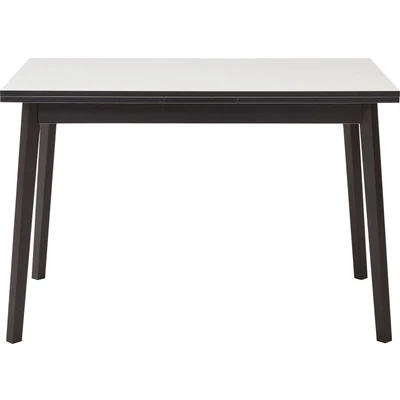 Abbildung von Hammel Furniture Esstisch &quot;Basic Single, schnell innenliegende Einlegeplatten ausziehbar,&quot;, 120(220)x80 cm, Melamin / Massivholz, stabiler dänische Design Tisch
