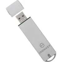 Abbildung von Kingston IronKey S1000 verschlüsselter USB Stick 16GB Integrierter Kryptochip und zertifiziert für FIPS 140 2 Level 3 IKS1000B/16GB