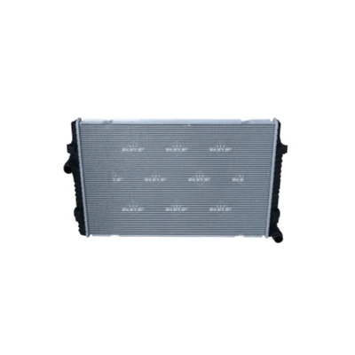 Abbildung von NRF 58437 Kühler, Motorkühlung Aluminium 650 434 32 Kühlrippen gelötet VOLKSWAGEN: Tiguan Allspace, Golf 7 Schrägheck, Variant