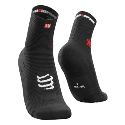 Abbildung von Compressport Pro Racing v3.0 Run High Black T2 Laufsocken
