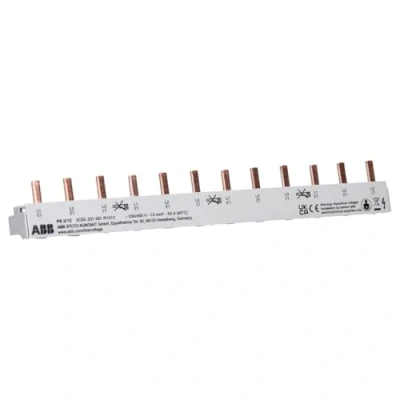 Abbildung von ABB PS3/12 Phasenschiene 3 phasig 4x12P 10 mm² 2CDL231001R1012