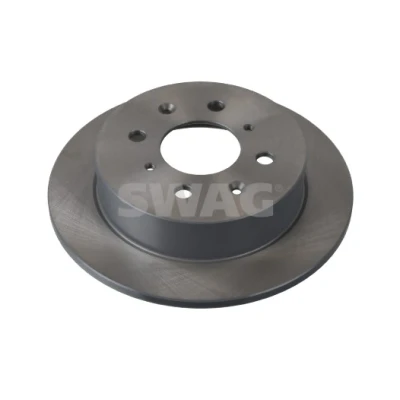 Abbildung von SWAG 33 10 7087 Bremsscheibe Hinterachse 239 9 4 100 voll beschichtet HONDA: Jazz 2 Schrägheck, CIVIC 6 Hatchback, CRX 3