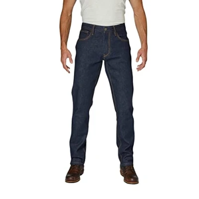Abbildung von Rokker Motorradjeans Revolution Tapered Slim AAA Motorradhose, abriebfest wasserdicht, 38 32