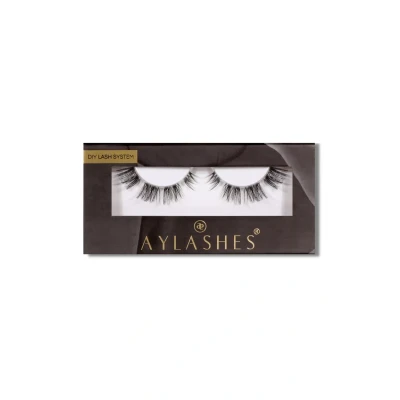 Abbildung von Aylashes KÜNSTLICHE Wimpern NO 4 Single (8MM15MM) Künstliche Wimpern, Damen, Größe: One Size, Schwarz