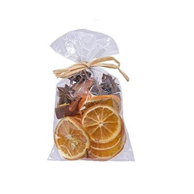 Abbildung von Decoris season decorations Bastelnaturmaterial, Potpourri aus Orangenscheiben, Sternanis, Zimtstange und Kokosstern