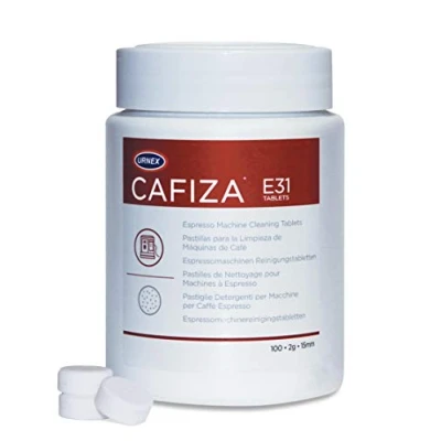 Abbildung von Reinigungstabletten für professionelle Kaffeemaschinen Urnex Cafiza, 100 Stk.