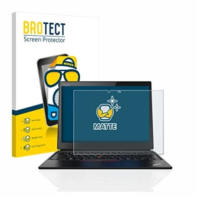 Abbildung von BROTECT Entspiegelungs Schutzfolie für Lenovo ThinkPad X1 Yoga (1. Gen.) Matte Displayschutz Folie, Anti Reflex, Fingerprint