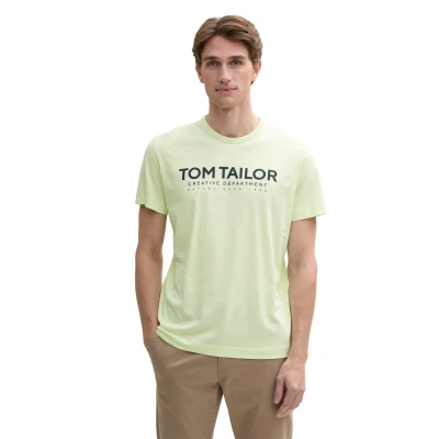 Abbildung von TOM TAILOR Rundhalsshirt, mit Logoprint