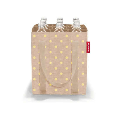 Abbildung von reisenthel bottlebag metallic dots coffee