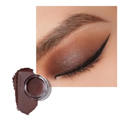 Abbildung von Oulac Matte Lidschatten Braun Wasserfest Eyeliner und Primer Feine Textur Hält 16 Stunden + Schnell Trocknend Wischfeste Oberfläche Vegan 06g (CM06) FOX