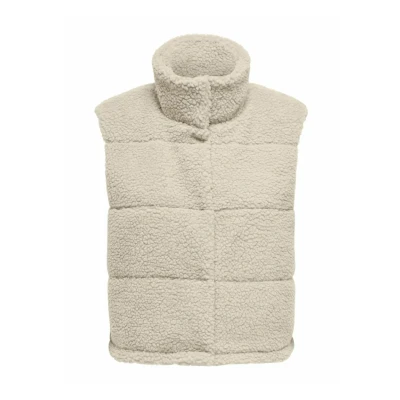 Abbildung von ONLY Sandra LIFE OTW NOOS Weste, Damen, Größe: XS, Pumice stone