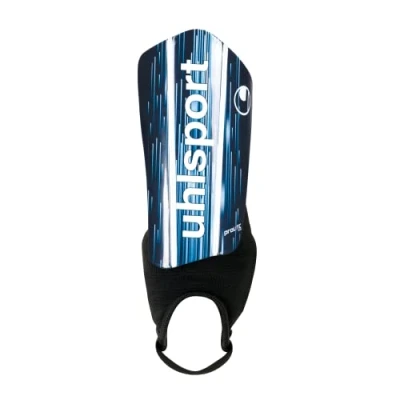 Abbildung von uhlsport Pro Lite Plus Kinder Erwachsene Schienbeinschoner Fußball leichtes Design mit schützender Hartschale und Knöchelschutz Unisex Herren Damen