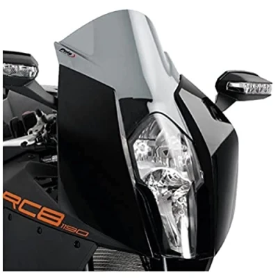 Abbildung von Puig 4944H Kuppel Racing KTM RC8 08 13/RC8r, Transparent/Rauchgrau
