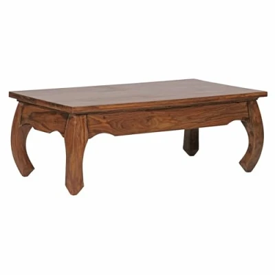 Abbildung von Sheesham Opium Couchtisch Massiv 110 x 60 cm Massivholz