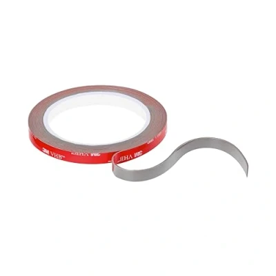 Abbildung von 3M VHB Universal Doppelseitiges Klebeband aus Acrylschaum, wasserdicht, hohe Temperaturen, Outdoor/Indoor, Dekoration, LED Streifen, Auto, Haus und Büro (9 mm x 3 m)