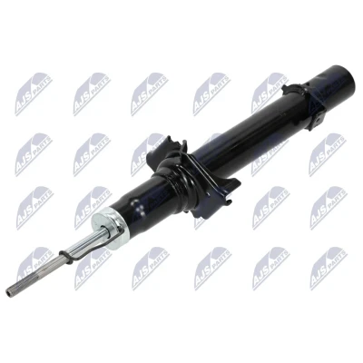 Abbildung von NTY A HD 036 Stoßdämpfer Vorderachse links Gasdruck Dämpfer mit Zuganschlagfeder oben Stift HONDA: ACCORD 8, 8 Kombi