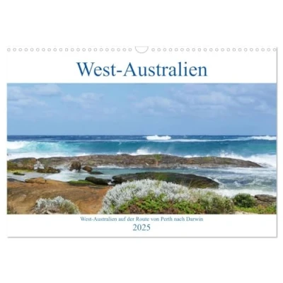 Abbildung von West Australien (Wandkalender 2025 DIN A3 quer), CALVENDO Monatskalender
