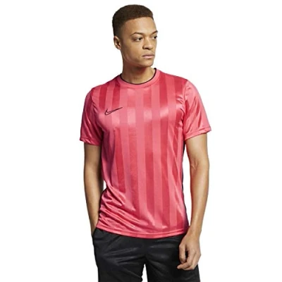 Abbildung von Nike Herren Breathe Academy T Shirt, Ember Glow/Black, l